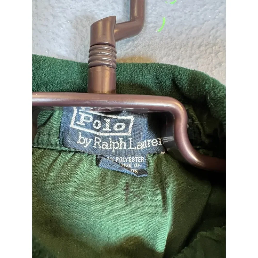 Polo Ralph Lauren Velvet size S Vintage men's shirt green